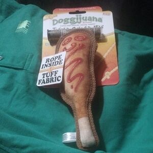 Doggijuana® Tuffer Chewer Refillable Corn Dog Toy